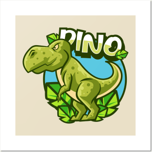 Cute Dino Posters and Art